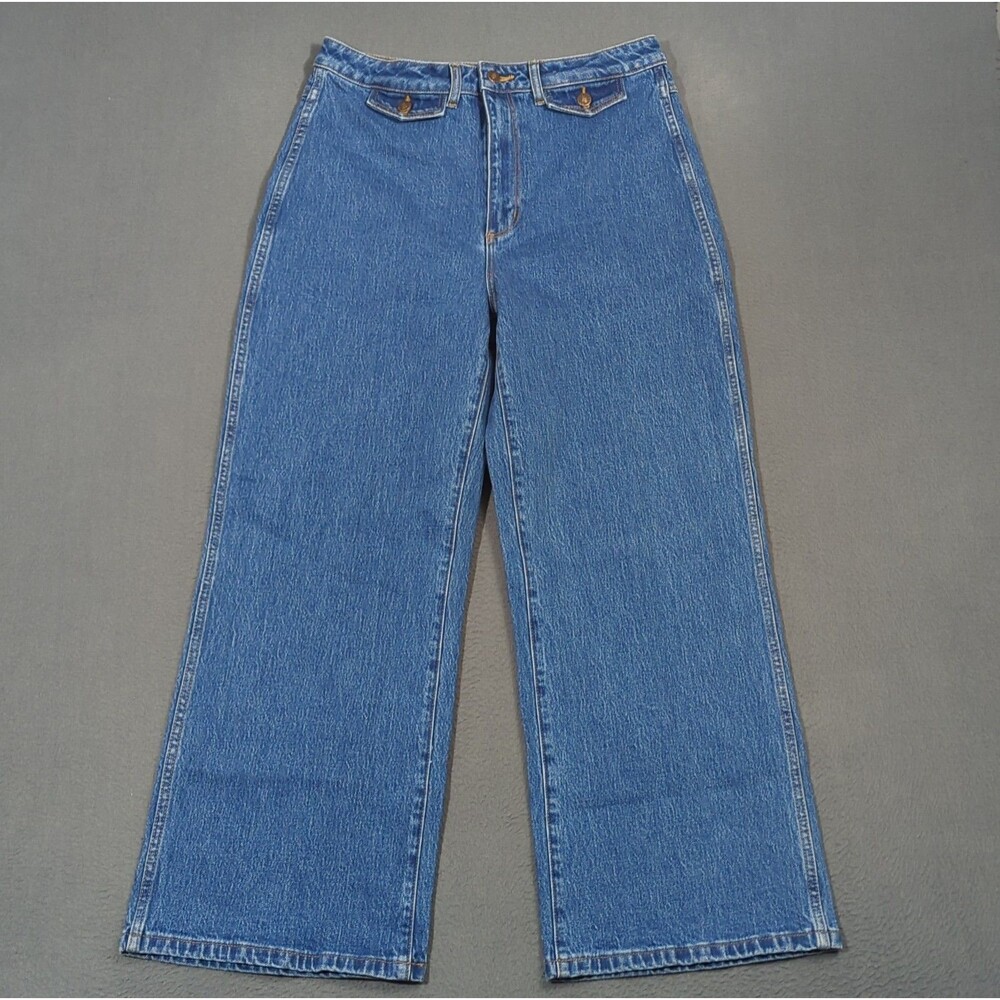 Rolla's High Rise Wide Leg Jeans Women's 32x28 Blue